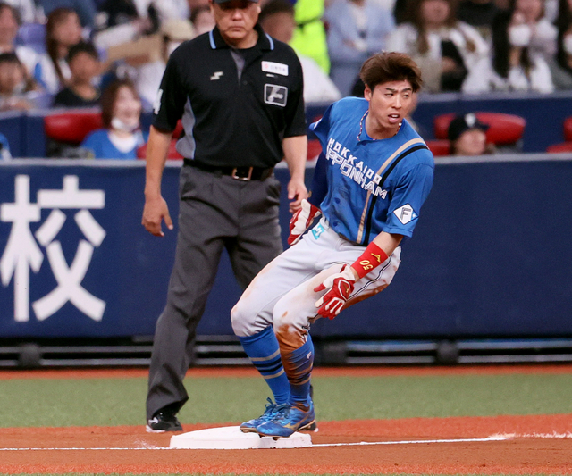 日本ハムがもぎとった１点　「本当に魅力」的な五十幡亮汰の足