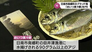 「脂が乗って甘い」旬を迎えた日南市のブランド魚「めいつ美々鯵」関係者が知事に贈呈　