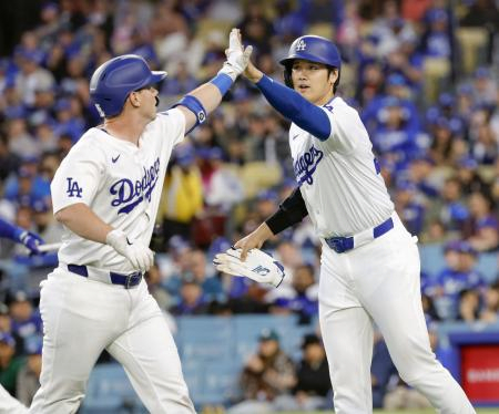 大谷は３打数１安打　ナショナルズ戦