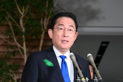 岸田首相「政治の信頼回復とデフレ脱却訴える」　衆院3補選告示