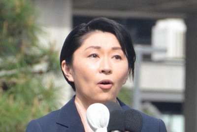 衆院3補選告示　自民・小渕選対委員長「政治不信招きおわび」