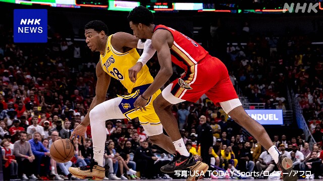 NBA レイカーズ 八村塁 13得点 チームは2季連続プレーオフ進出