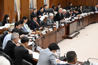 改正条文案の「起草委」巡り討議　議論は平行線　衆院憲法審