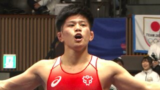 レスリング・清岡幸大郎（高知南高校出身）パリ五輪代表に決定！アジア予選準決勝に勝利、高知県勢では女子の櫻井つぐみに続き2人目