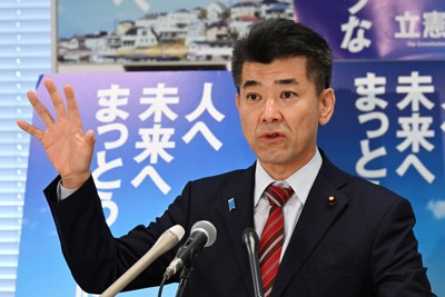 立憲・泉氏「維新、焦りで乱暴に」　馬場氏「たたきつぶす」発言