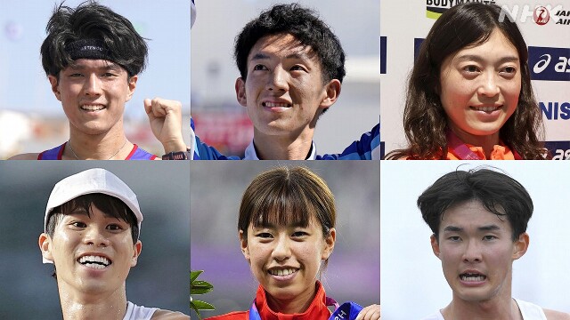 陸上 競歩 パリ五輪代表に新たに6人内定