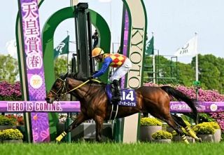 テーオーロイヤルが優勝　競馬の天皇賞・春