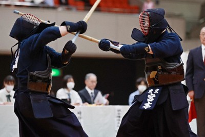 宮本敬太、得意のメンで勝負　世界選手権に弾み　剣道・都道府県対抗