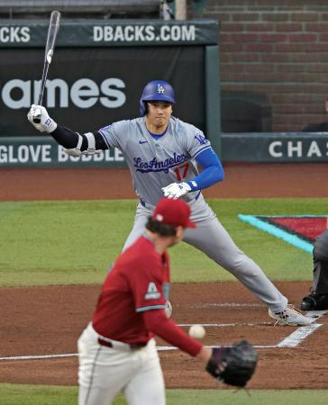 ドジャース大谷、２安打１打点　タイガース前田の登板試合は中止