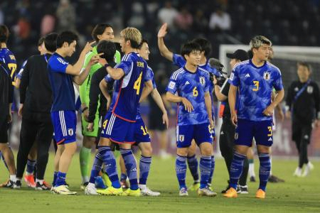 サッカー男子日本、パリへ　イラクに２―０、五輪決定