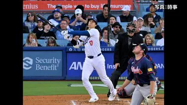 大谷翔平が第8号ホームラン　第3打席でタイムリーヒットも