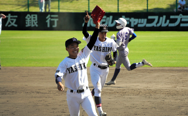 社が逆転勝ちで16年ぶり春の県大会Ｖ　劣勢を変えた、ある意識付け