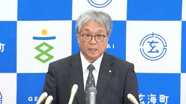 佐賀・玄海町長が「核のごみ」最終処分場選定に向けた文献調査受け入れを表明　原発立地自治体で初で全国3例目