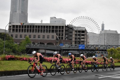 世界トライアスロン横浜大会、11日開幕　イベントや花火で盛り上げ