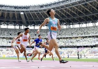 男子２００ｍは鵜沢が優勝　関東学生陸上最終日