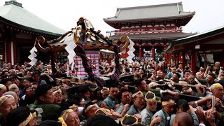 【動画】下町に初夏を告げる三社祭