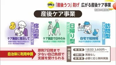 10人に1人が経験「産後うつ」防ぐ 広がる産後ケア支援【佐賀県】