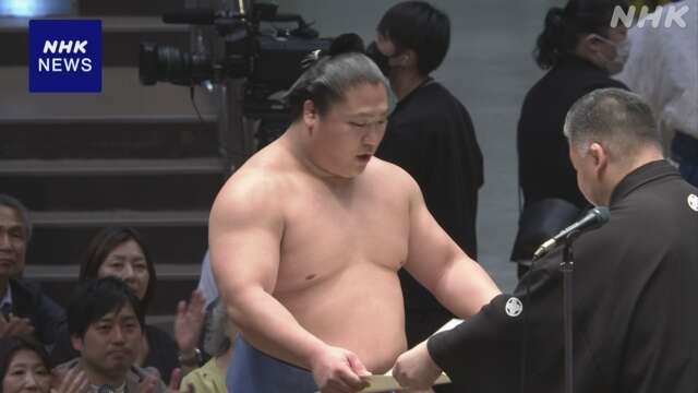 大相撲夏場所 十両優勝は若隆景 来場所は幕内復帰が濃厚に