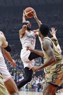 Ｂリーグ決勝、広島がタイに戻す　第２戦、琉球下し１勝１敗