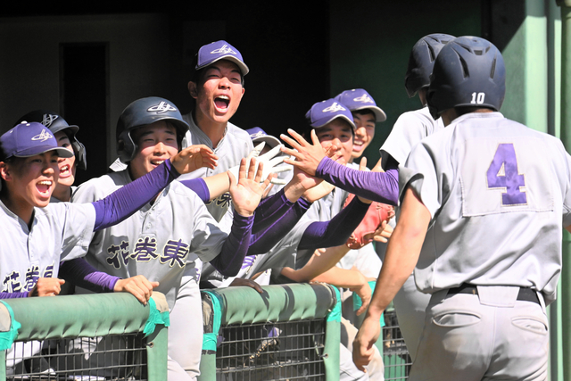 花巻東が春季6連覇　盛岡大付を破る　高校野球県大会