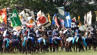 【動画】駆け抜ける騎馬武者