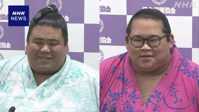 大相撲 新十両に嘉陽と生田目 2人が昇進へ 番付編成会議