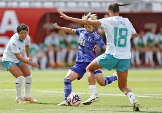 なでしこ、２―０で勝つ　サッカー女子、ＮＺ戦