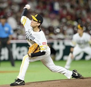 ソ２―０広（１日）　大津、７回無失点で４勝目