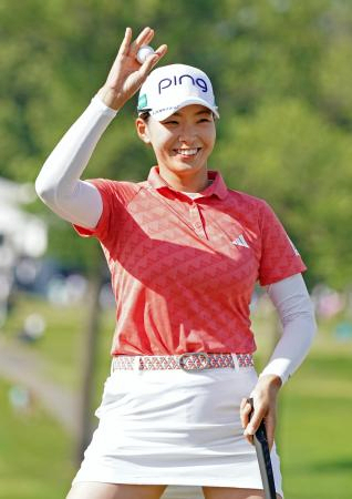 渋野、２打差の４位に浮上　笹生５位、全米女子ＯＰ