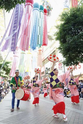 東北絆まつり仙台で開幕　2巡目、能登復興も願い