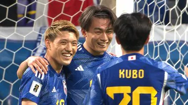 【5得点ハイライト映像】サッカー日本代表　シリアに大量5発快勝！W杯アジア2次予選無失点で6連勝