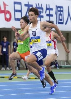 男子１００ｍは柳田大輝が優勝　準決勝で追い風参考９秒台
