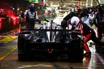 小林可夢偉らのトヨタ7号車2位　自動車・ルマン24時間