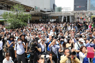 東京都知事選、過去最多の56人が届け出　争点は小池都政の評価