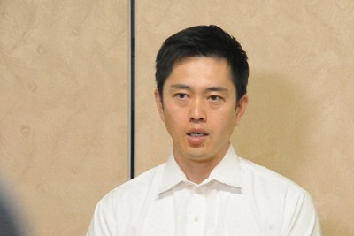 大阪・箕面市長の「万博出禁」やじ　吉村知事「撤回すべき」