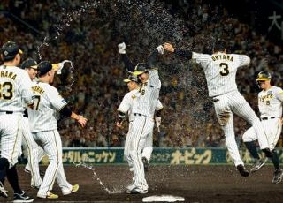 神１―０Ｄ（２１日）　阪神、サヨナラ勝ち