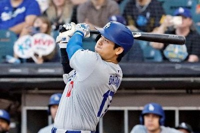 大谷翔平が25号ソロ　2試合連続の先頭打者ホームラン