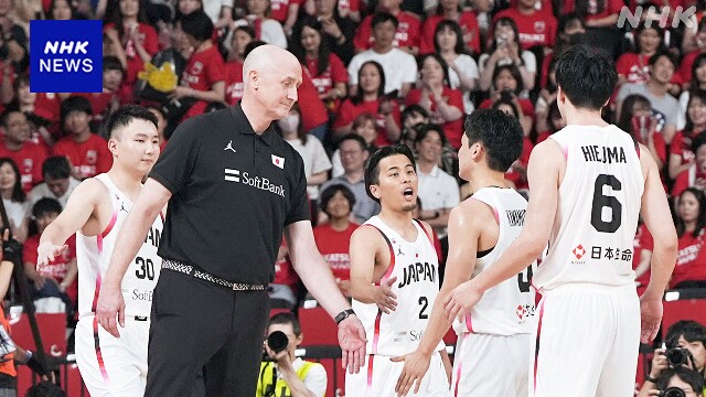 バスケ男子 日本代表  強化試合で韓国に逆転負け 課題残す
