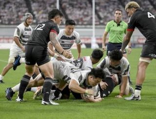 日本代表、ＮＺマオリに初勝利　ラグビー強化試合、２６―１４で