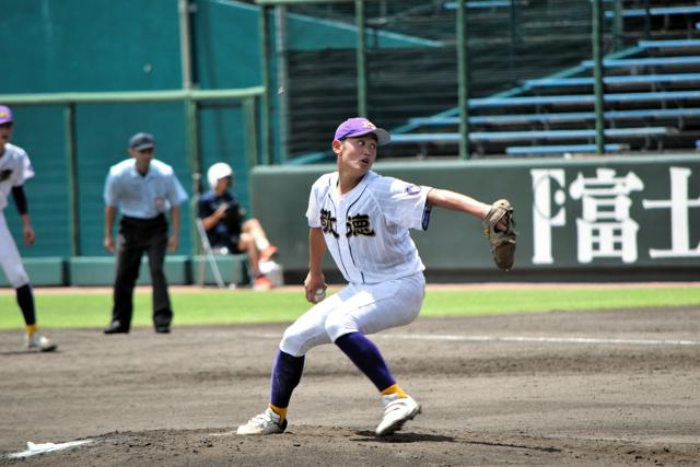 佐賀大会で開幕戦　敬徳の2年生エース、見せた気迫の101球