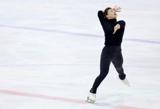 坂本花織「五輪につなげる」　フィギュア全日本合宿を公開