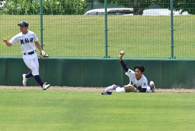 人生最後の試合「負けたくない一心で捕った」　気仙沼の河野開主将