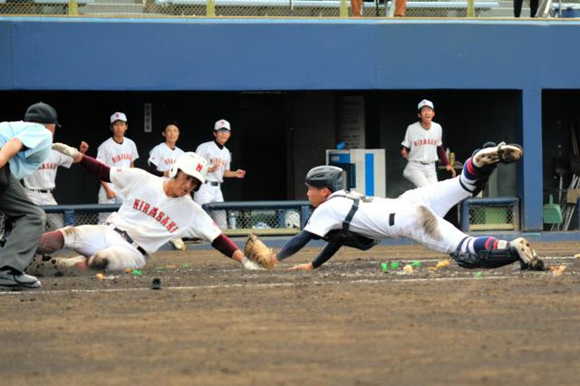 シード校・甲府一相手に3安打、韮崎の堀端捕手　高校野球山梨大会