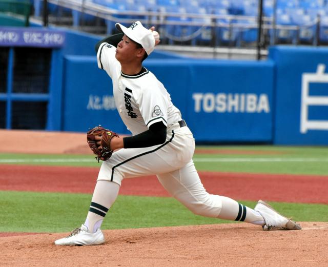 二松学舎大付が延長タイブレークで雪谷を破り、初戦突破　東東京大会