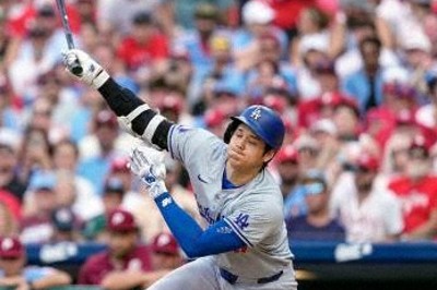 大谷は無安打、ドジャース4連敗　鈴木3打点　米大リーグ