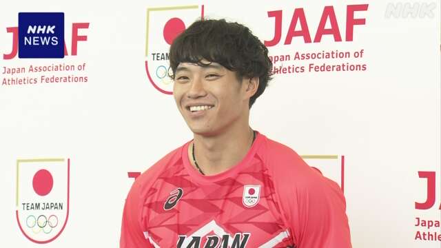 陸上 男子400mリレー パリ五輪代表 坂井隆一郎らが練習公開