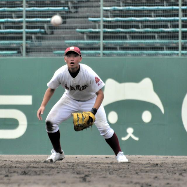 ムードメーカーの犠飛で追加点　「よっしゃー！」和気閑谷・川西選手