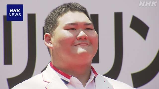 パリ五輪柔道100キロ超級 斉藤立 親子2代で金メダルへ活躍誓う