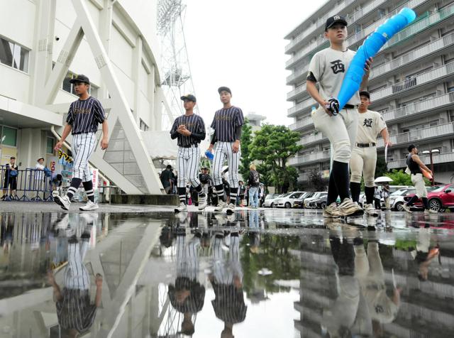 「やりきりたかった」「仕切り直す」準々決勝が継続試合に　福岡大会