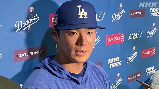 ドジャース山本由伸 シーズン中の復帰へ意欲「気持ち強く」